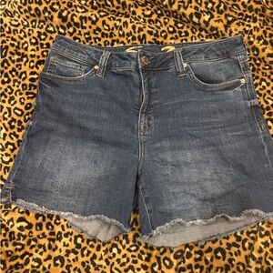 Seven7 Dark Blue Jean Shorts